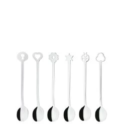 Set Cucchiaini Party Portafortuna 6 Pezzi