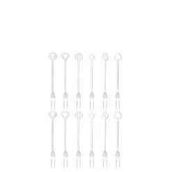 Set Forchettine Party Portafortuna 12 Pezzi