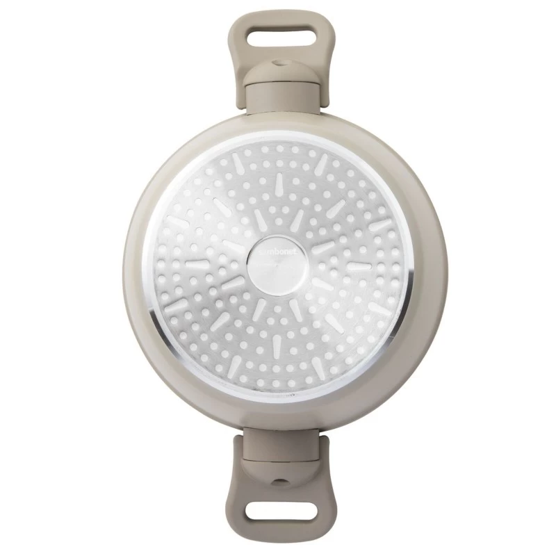 Tegame Con 2 Manici E Coperchio Silver Force Grigio Ø28cm 6 Tegame Con 2 Manici E Coperchio Silver Force Grigio Ø28cm - immagine 4