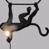 Seletti Lampada Monkey Lamp Swing Black 59x40x44cm -Negozio Di Mobili seletti lampada monkey lamp swing black 59x40x44cm