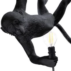 Seletti Lampada Monkey Lamp Swing Black 59x40x44cm -Negozio Di Mobili seletti lampada monkey lamp swing black 59x40x44cm 3