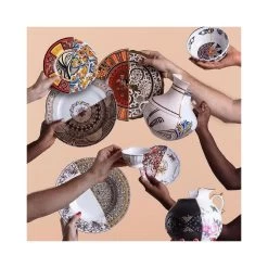 Seletti Piatto Piano Hybrid Hobyo In Porcellana -Negozio Di Mobili seletti piatto piano hybrid hobyo in porcellana 2