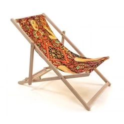 Seletti Sedia Sdraio Deck Chair Lady On Carpet