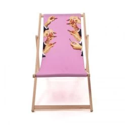 Negozio Di Mobili -Negozio Di Mobili seletti sedia sdraio deck chair lipstick pink 1