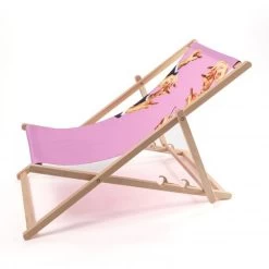 Seletti Sedia Sdraio Deck Chair Lipstick Pink -Negozio Di Mobili seletti sedia sdraio deck chair lipstick pink 2