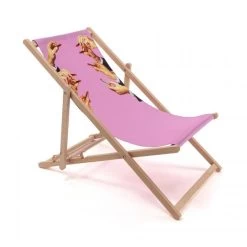 Negozio Di Mobili 14 Seletti Sedia Sdraio Deck Chair Lipstick Pink