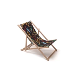 Seletti Sedia Sdraio Deck Chair Snakes