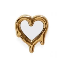 Seletti Specchio Cornice "Melted Heart Gold" Oro -Negozio Di Mobili seletti specchio cornice melted heart gold oro 4