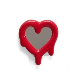 Seletti Specchio Cornice "Melted Heart Red" Rosso -Negozio Di Mobili seletti specchio cornice melted heart red rosso 3