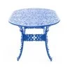 Seletti Tavolo Da Esterno Ovale Industry Collection Sky Blue