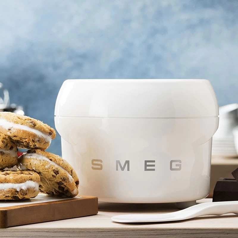 Smeg Accessorio Gelatiera Bianco 4 Smeg Accessorio Gelatiera Bianco - immagine 2