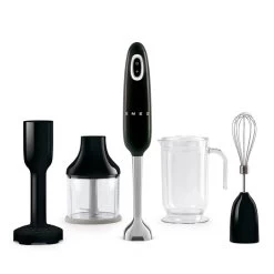 Smeg Frullatore Ad Immersione Con Accessori 50's Style Nero