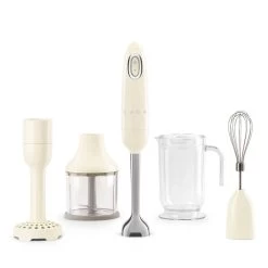 Smeg Frullatore Ad Immersione Con Accessori 50's Style Panna