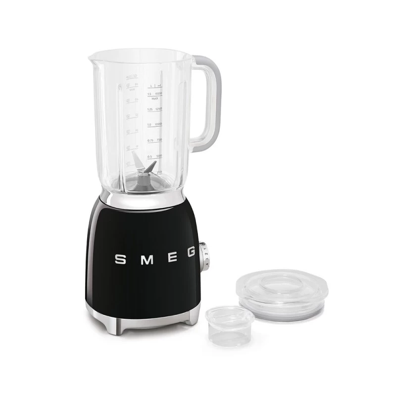 Smeg Frullatore Vintage 50's Style Nero 3 Smeg Frullatore Vintage 50's Style Nero