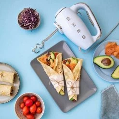 Smeg Sbattitore Elettrico 50's Style Bianco -Negozio Di Mobili smeg sbattitore elettrico 50 s style bianco 3