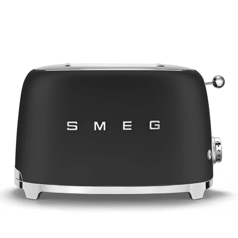 Smeg Tostapane Vintage 50's Style 2 Fette Nero Opaco 4 Smeg Tostapane Vintage 50's Style 2 Fette Nero Opaco - immagine 2