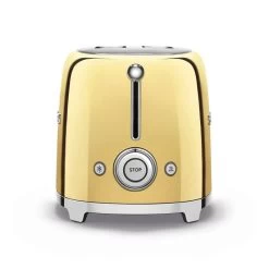 Smeg Tostapane Vintage 50's Style 2 Fette Oro Lucido