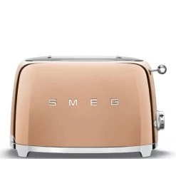 Smeg Tostapane Vintage 50's Style 2 Fette Oro Rosa