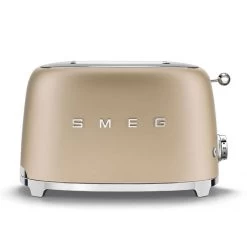 Smeg Tostapane Vintage 50's Style Oro Opaco -Negozio Di Mobili smeg tostapane vintage 50 s style oro opaco 2