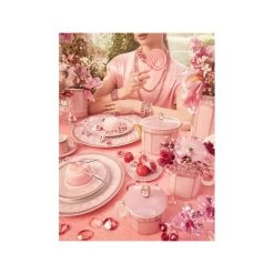 Swarovski Piatto Segnaposto Signum Rose Ø33cm