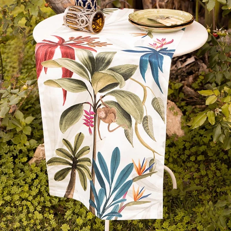 The Napking Runner Amazzonia In Raso 45x150cm 3 The Napking Runner Amazzonia In Raso 45x150cm