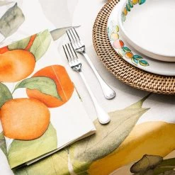 The Napking Set 4 Tovaglioli Amalfi In Lino