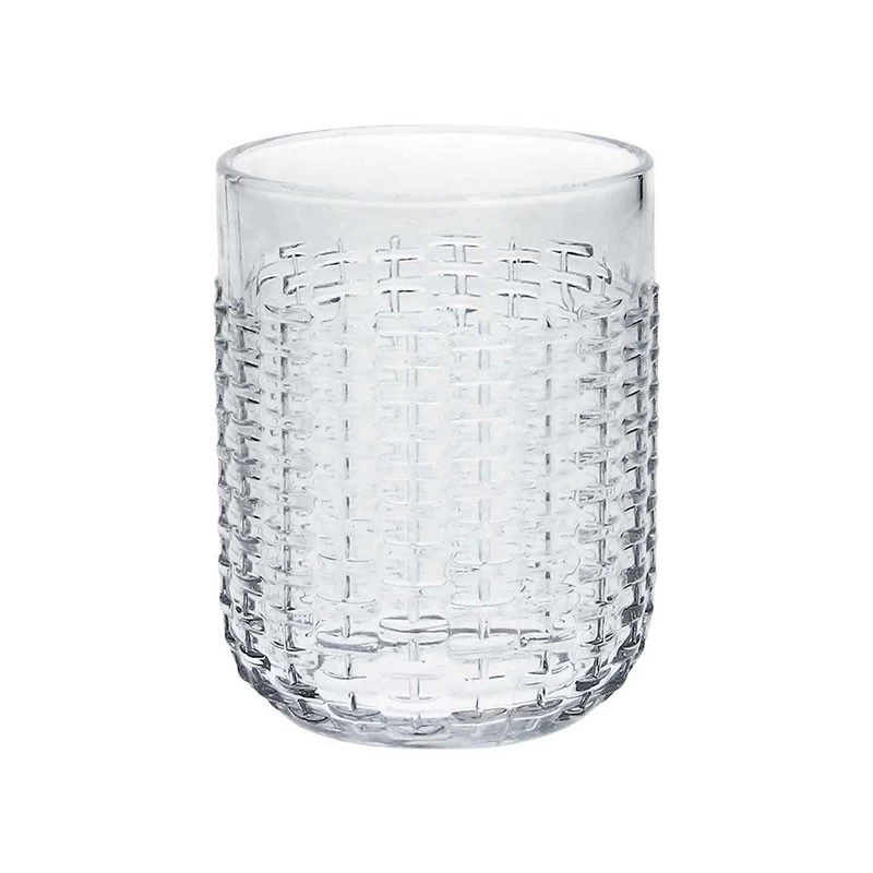 Set 6 Bicchieri Acqua Lara Intrecci Trasparenti 4 Set 6 Bicchieri Acqua Lara Intrecci Trasparenti - immagine 2