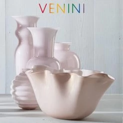 Centrotavola Venere Rosa Cipria Ed Oro