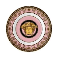 Versace Piatto Piano Medusa Rose 18cm