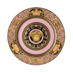 Versace Piatto Segnaposto Medusa Rose 30cm