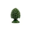 Pigna Verde Foglia H15cm -Negozio Di Mobili verus ceramiche pigna verde foglia h15cm