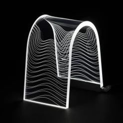 Lampada Arc Waves H17.5cm