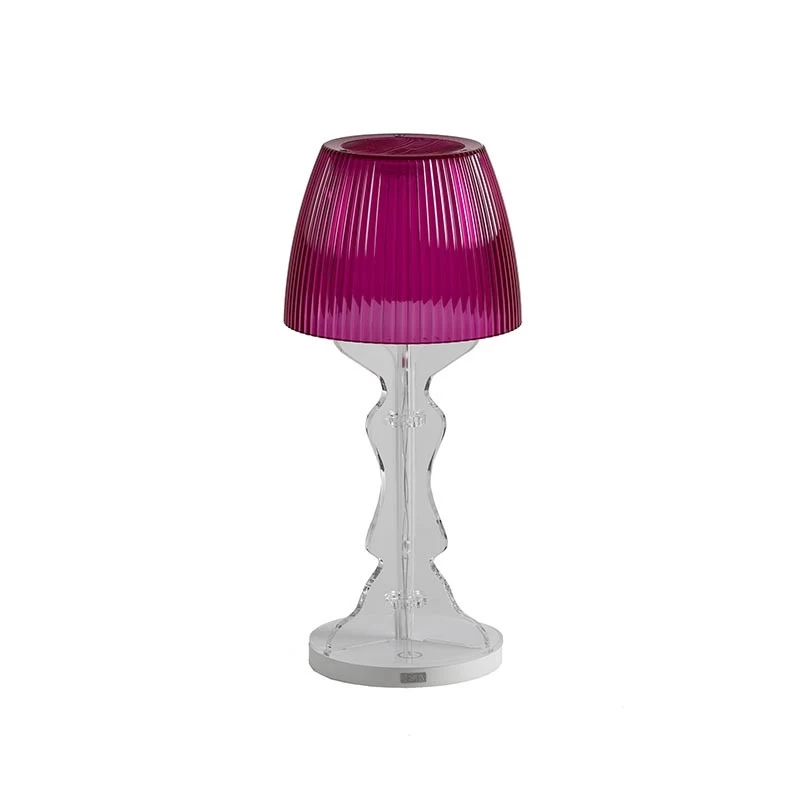 Lampada Lady Led In Plexiglass Fucsia Piccola 3 Lampada Lady Led In Plexiglass Fucsia Piccola