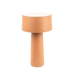 Lampada Led Mush Battery Cipria H26cm