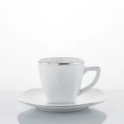 Weissestal Servizio Caffè Esy White Platino Da 15 Pezzi