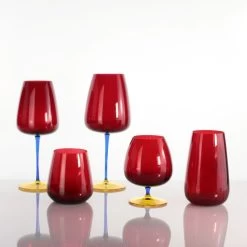 Weissestal Set 2 Bicchieri Joy Red 450ml