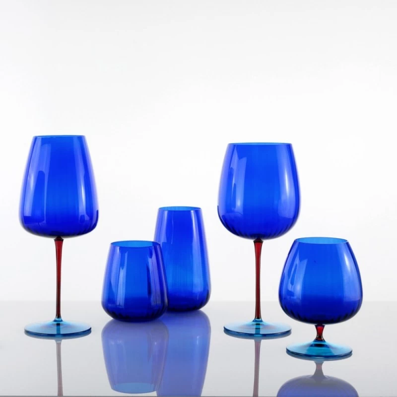 Weissestal Set 2 Calici Acqua Joy Blu 700ml 4 Weissestal Set 2 Calici Acqua Joy Blu 700ml - immagine 2