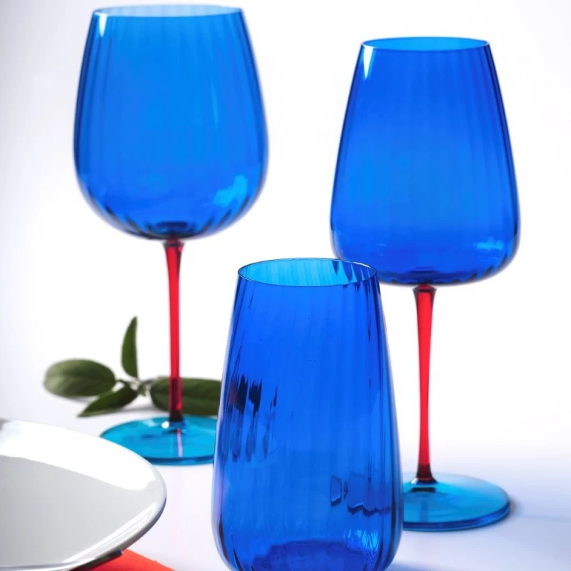 Weissestal Set 2 Calici Acqua Joy Blu 700ml 7 Weissestal Set 2 Calici Acqua Joy Blu 700ml - immagine 5
