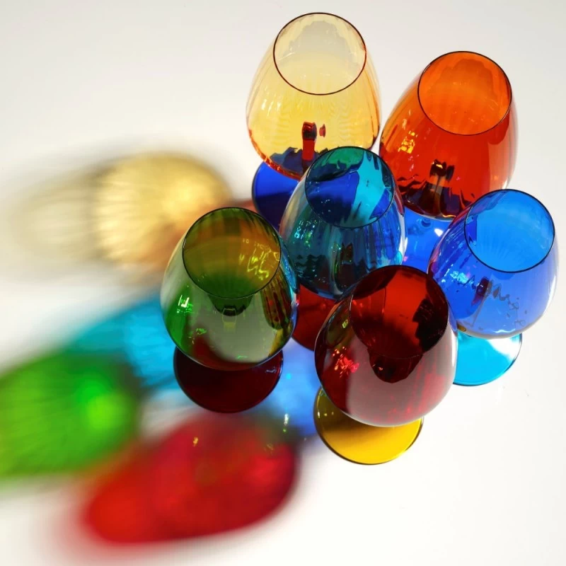 Weissestal Set 2 Calici Acqua Joy Orange 700ml 8 Weissestal Set 2 Calici Acqua Joy Orange 700ml - immagine 6